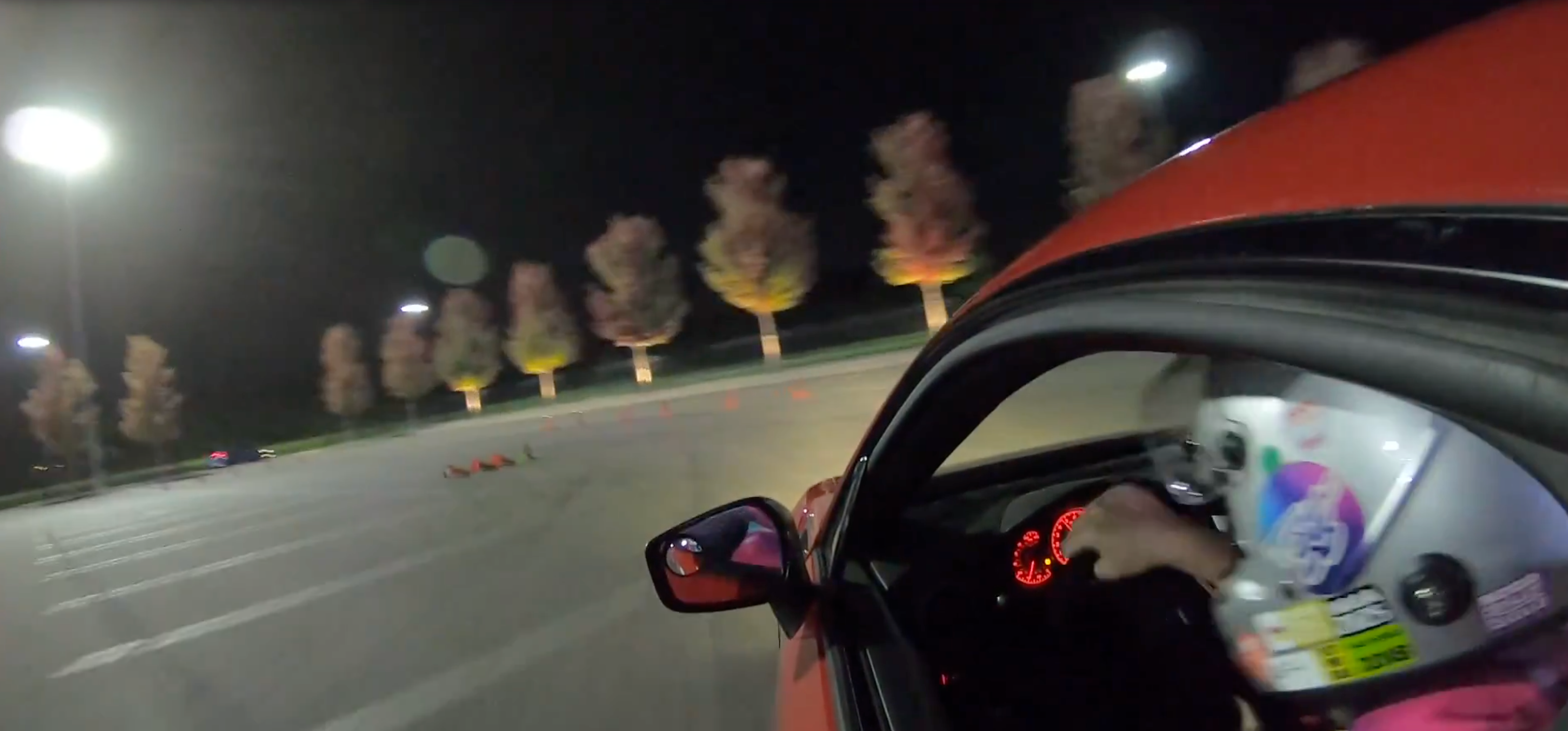 Load video: Autocross at night with Dan of Tarmac88
